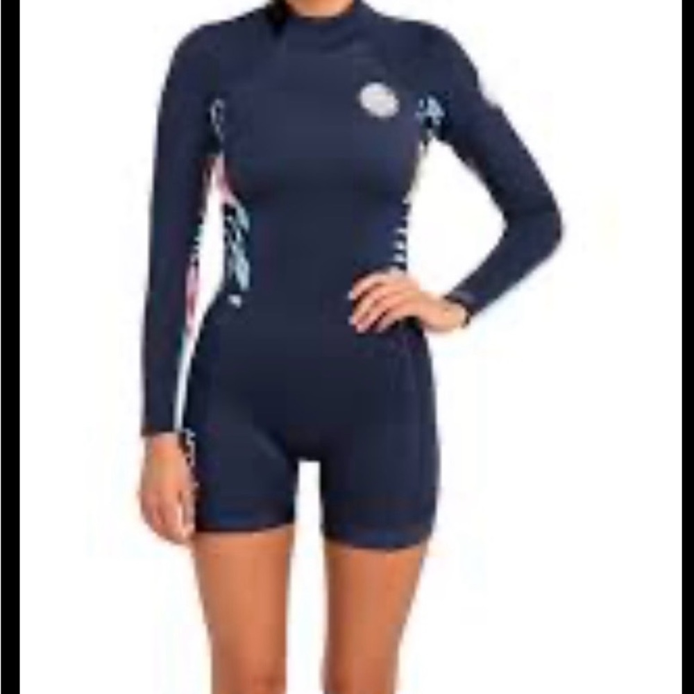 Rip Curl Women’s  Floral Rashguard - size 8